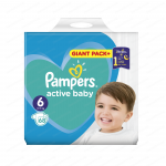 Памперс - pampers active baby gpp 6 68бр